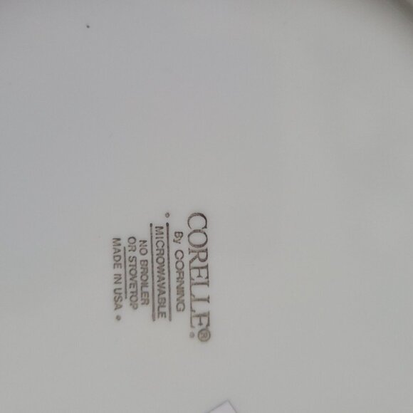 CORELLE BLUE DUSK BREAD DESSERT PLATES LOT OF 6 - Picture 4 of 5